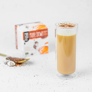 Chai latte met kaneel