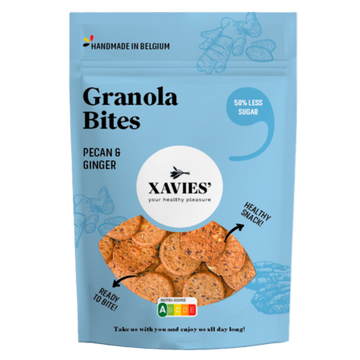 Bouchées aux noix de pécan et au gingembre