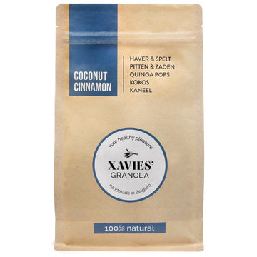 Granola à la noix de coco et à la cannelle