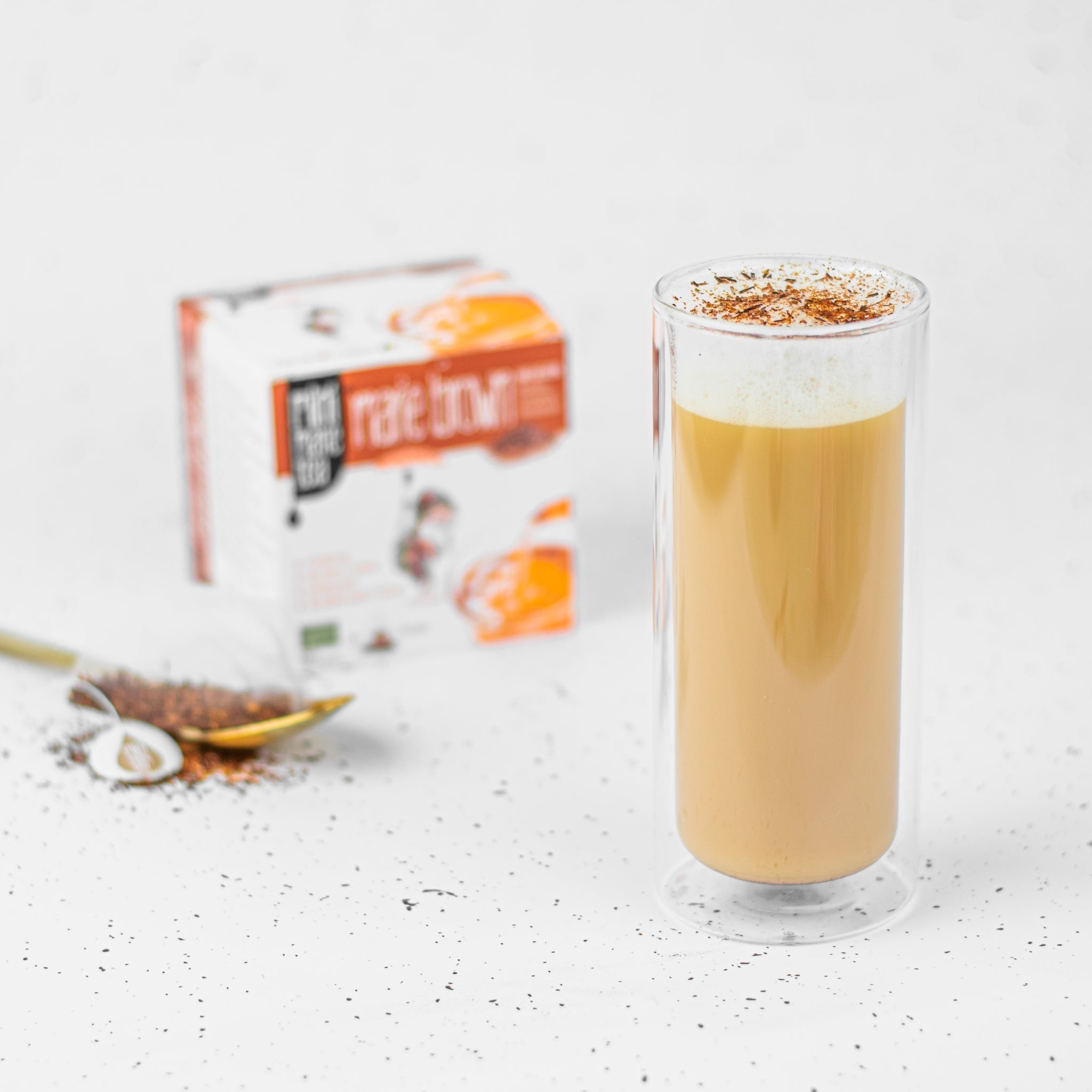 Chai latte met kaneel