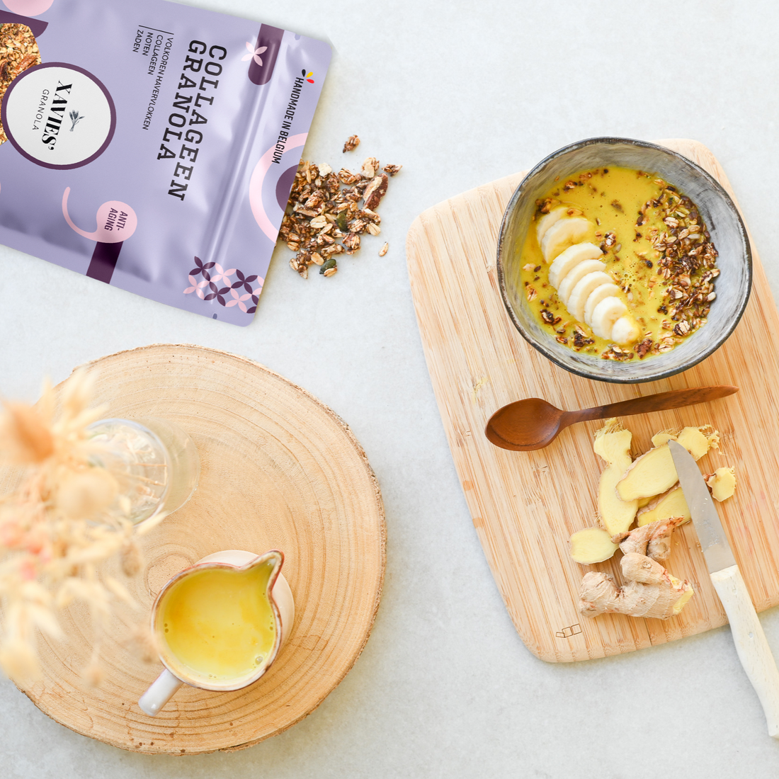 Granola au collagène
