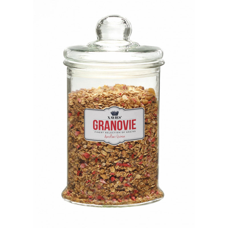 Granola aux fraises et au quinoa