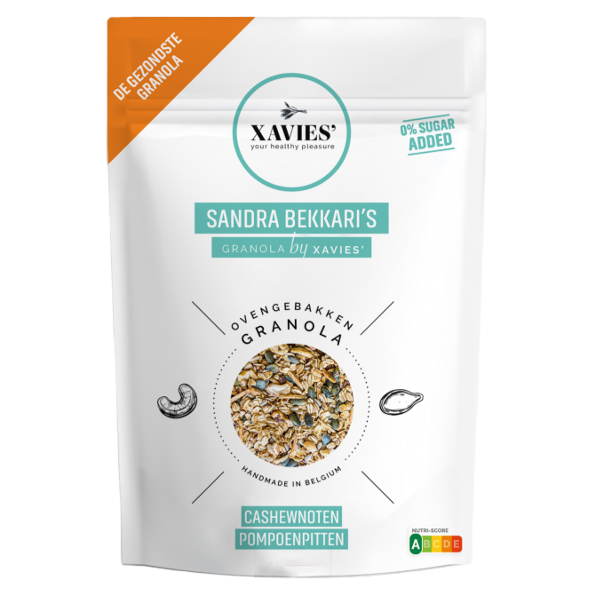 Granola aux noix de cajou et aux graines de citrouille (Sandra Bekkari)