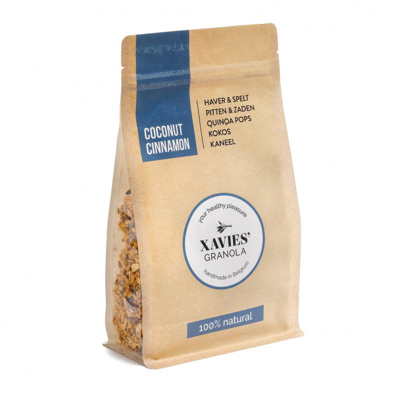 Granola à la noix de coco et à la cannelle