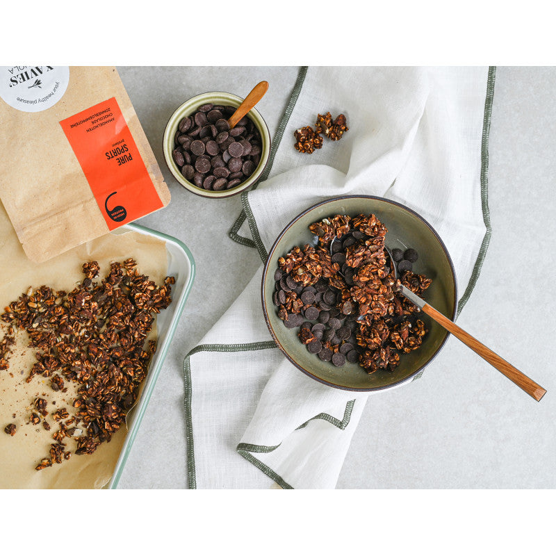 Granola protéiné pour sportifs purs