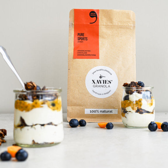 Granola protéiné pour sportifs purs