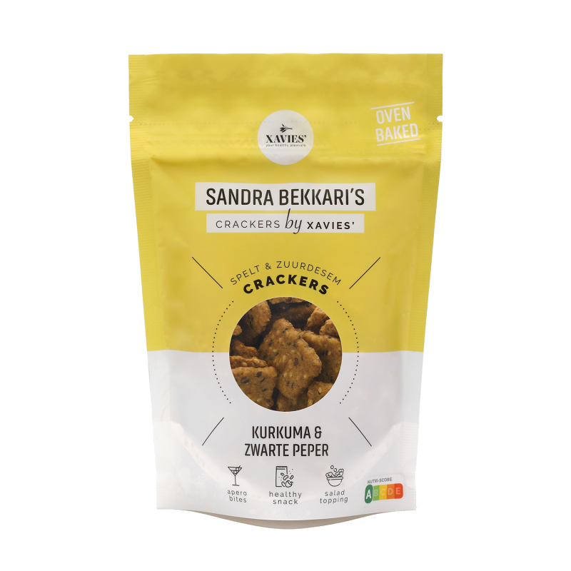 Crackers Curcuma Poivre Noir